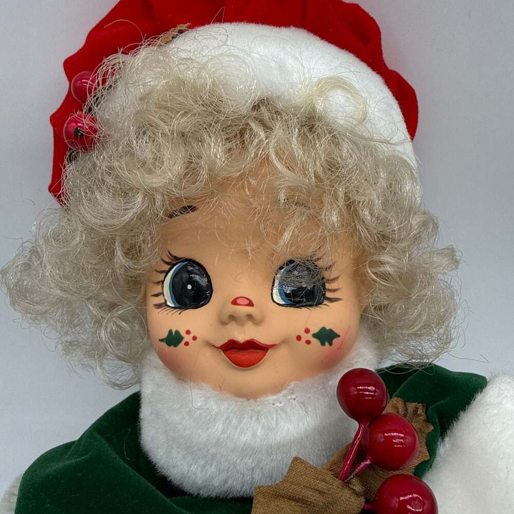 Brinn's 1987 December Calendar Clown Collectible Edition Doll with Box & COA - Picture 11 of 11